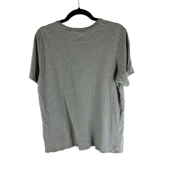 Nike Mens Athletic Cut Graphic Tee T-Shirt Gray Size M - Picture 2 of 5